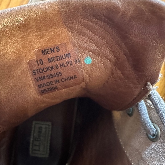 LL Bean Boots Men’s 10